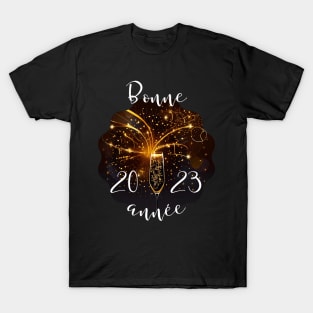 Happy New Year 2023 (fr) 3 T-Shirt